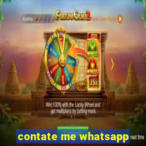 contate me whatsapp